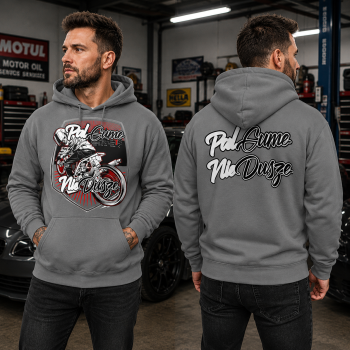 BLUZA Z KAPTUREM M8 PAL GUMĘ